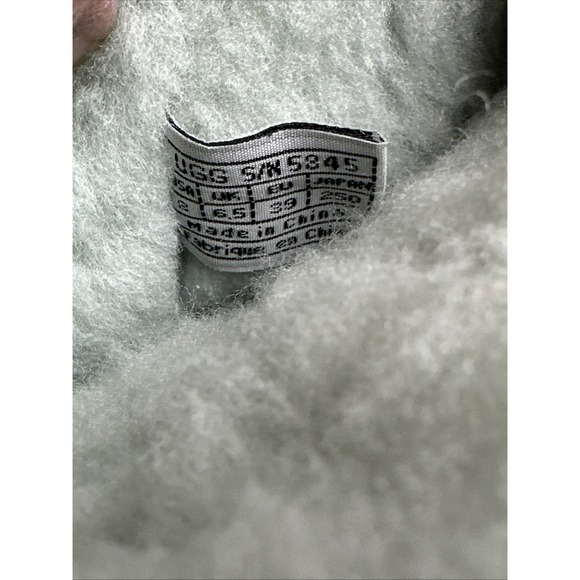 Ugg Australia Classic Tall #5845 Tall Sheepskin Light Blue Threadsole Sz 8 - Picture 7 of 9